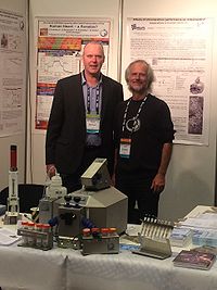 Erich Gnaiger and Nigel K Stepto at Research to Practice 2016 in Melbourne